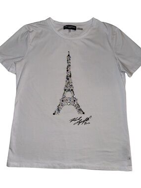 Karl Lagerfeld Crystal T-Shirt